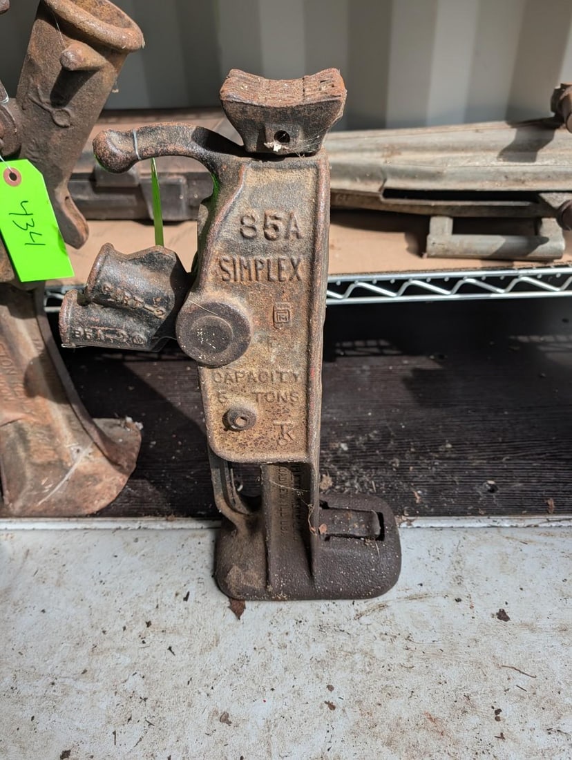 Simplex 85A Carriage Jack - 9