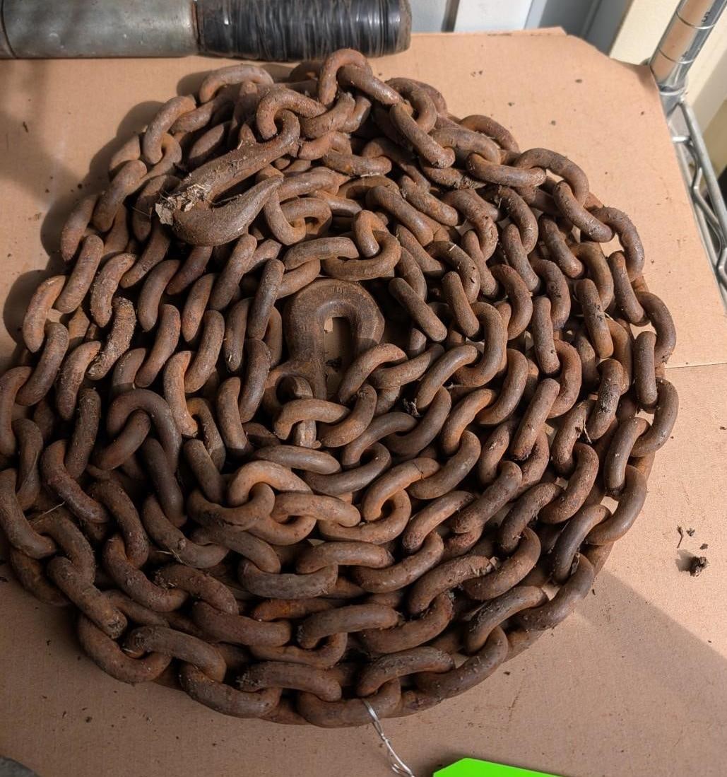 10' Double Hook End Chain: 10' Double Hook End Chain