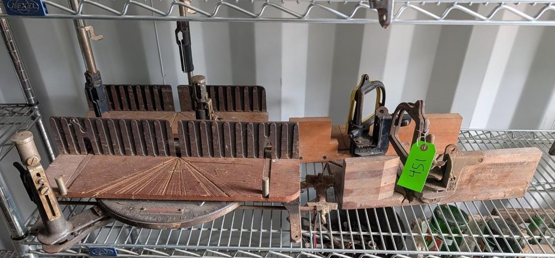 (4) Miter Boxes: (4) Miter Boxes 