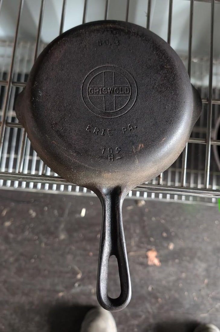 (3) Cast Iron Skillets - 3