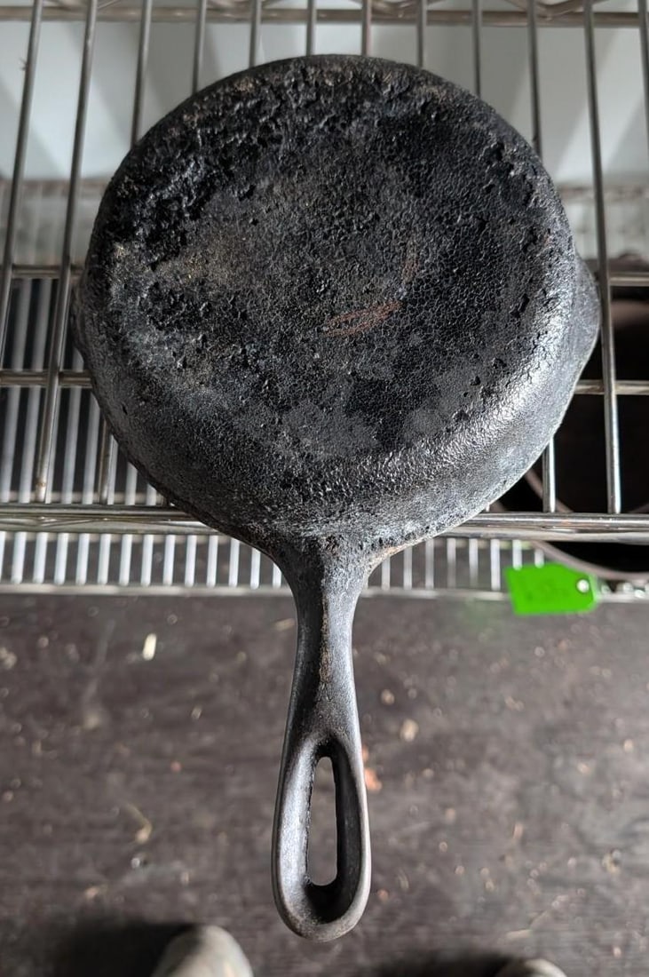 (3) Cast Iron Skillets - 5