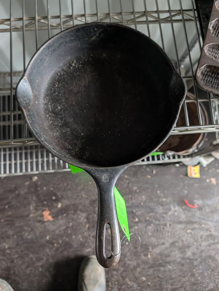 (3) Cast Iron Skillets - 6