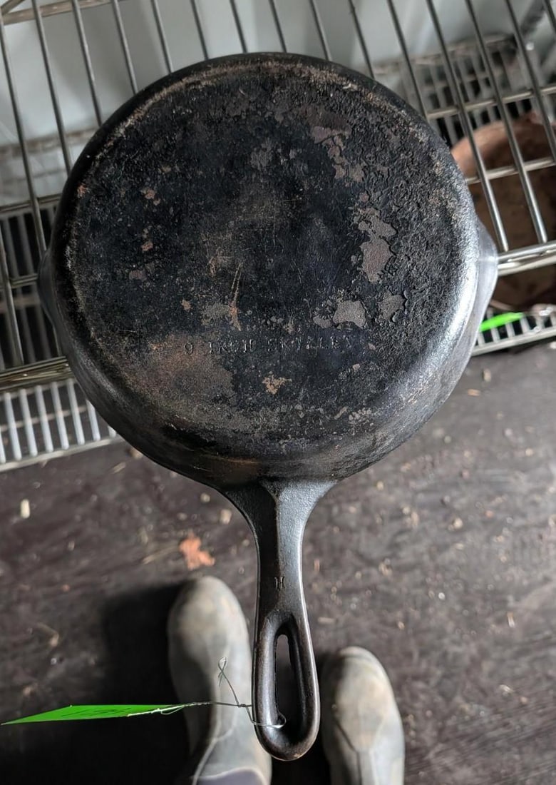 (3) Cast Iron Skillets - 7