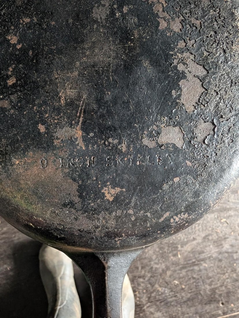 (3) Cast Iron Skillets - 8