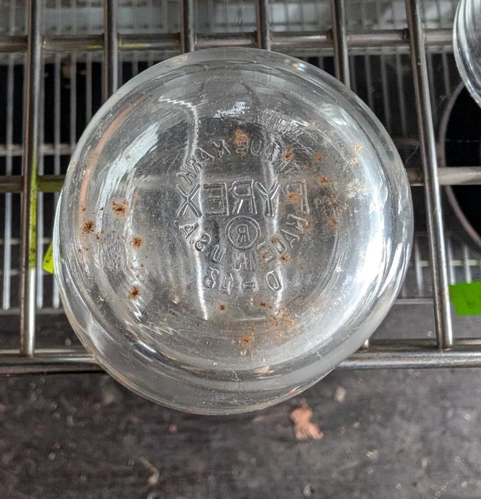 (4) PYREX Jelly Cups - 3