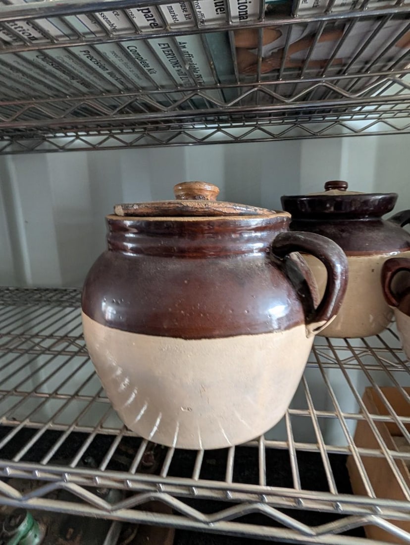 (6) Asst. Earthenware Crocks - 3