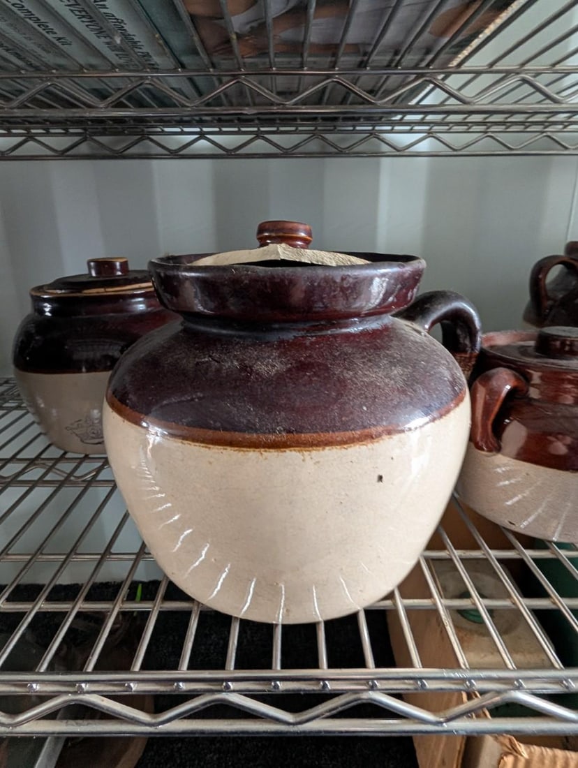 (6) Asst. Earthenware Crocks - 7