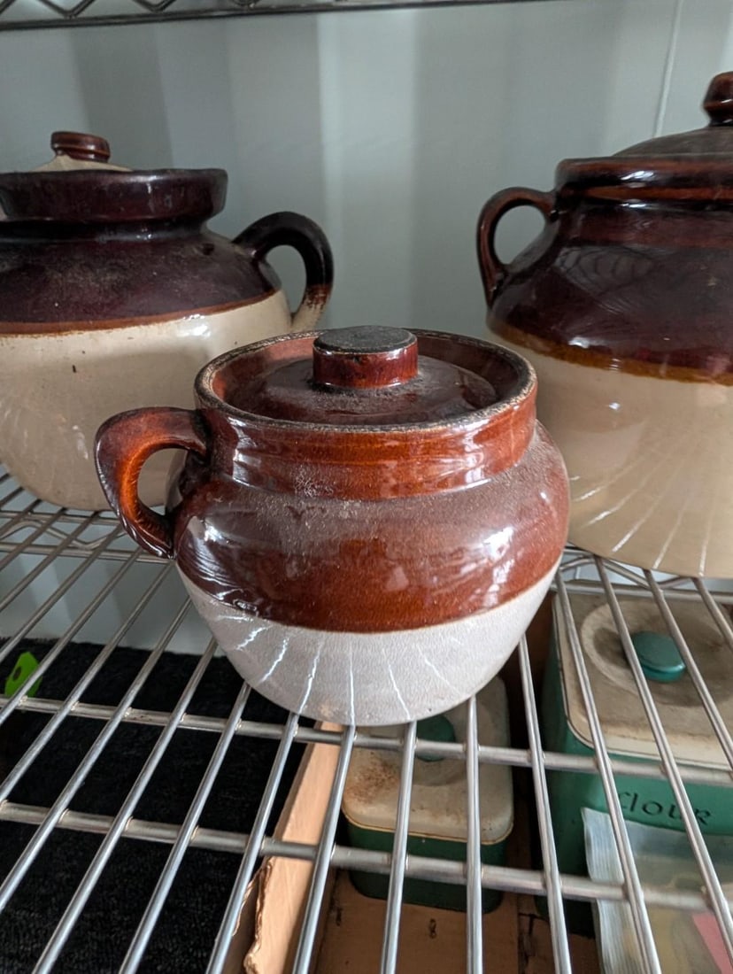 (6) Asst. Earthenware Crocks - 8