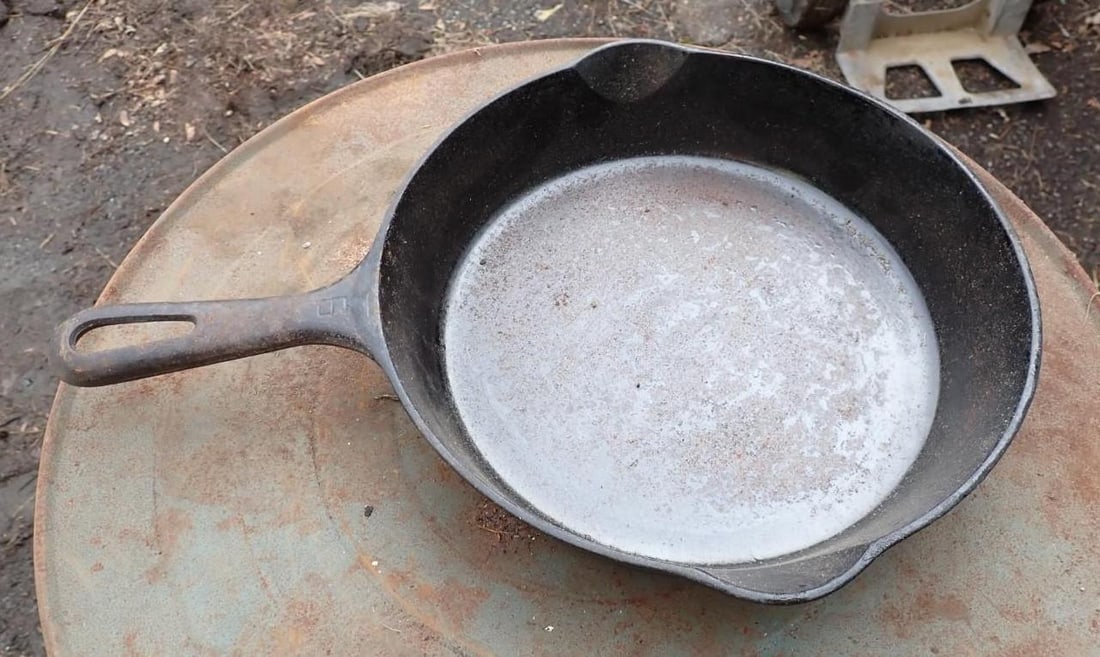 (2) Cast Iron Skillets - 2