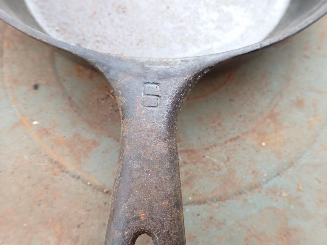 (2) Cast Iron Skillets - 6