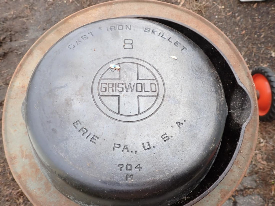 (3) Cast Iron Skillets - 6