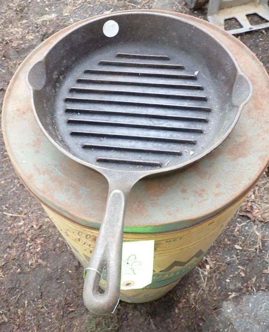 (2) Cast Iron Skillets - 3