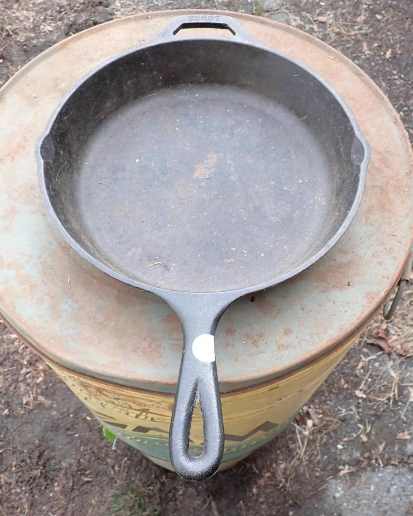 (3) Cast Iron Skillets - 5