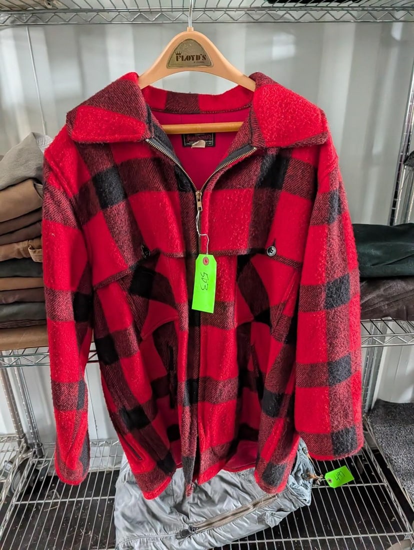 Johnson Woolen Mills Hunting Jacket: size 44 