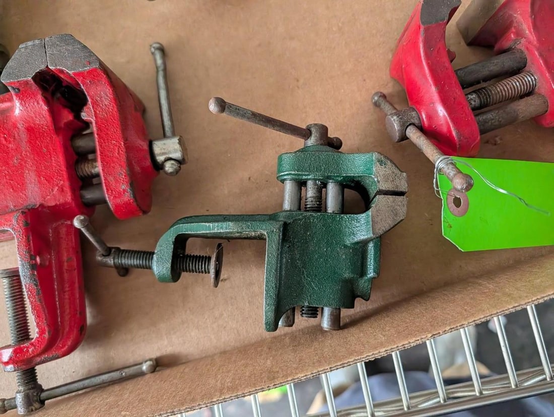 (8) Small Bench Vises - 4