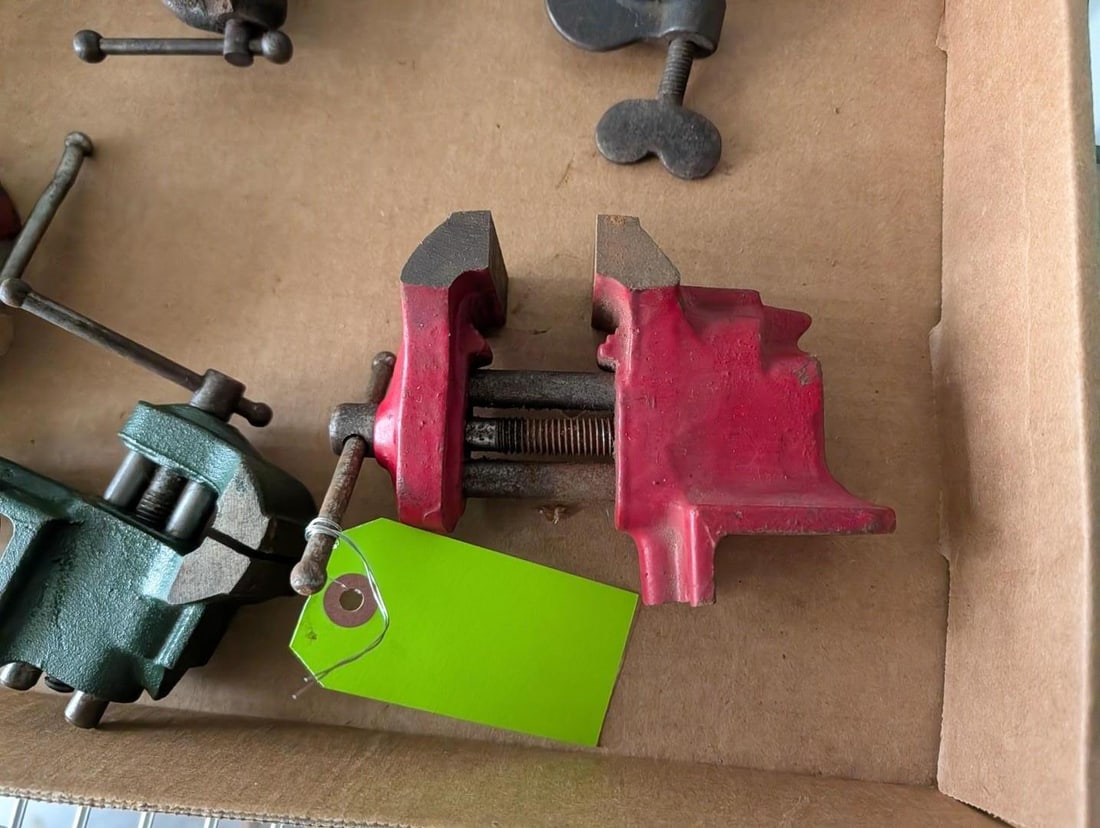(8) Small Bench Vises - 5