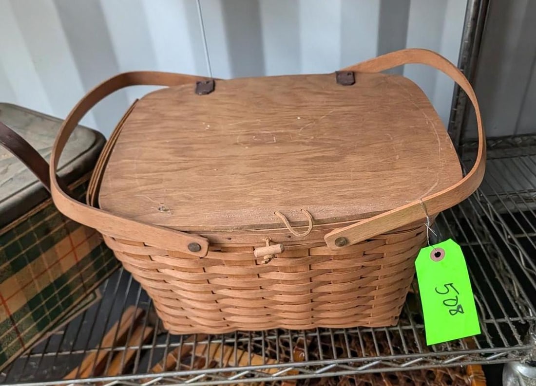 (2) Picnic & Travel Baskets (1 of 5)