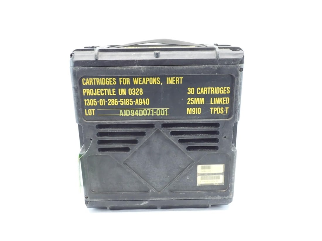 U.S. Military Composite Storage Case: 14" x 14" x 6"