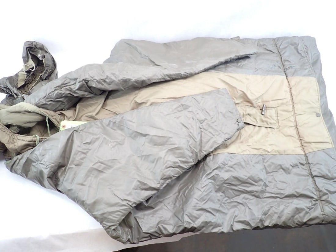 Vintage German Army Wearable Sleeping Bag Suit - 5