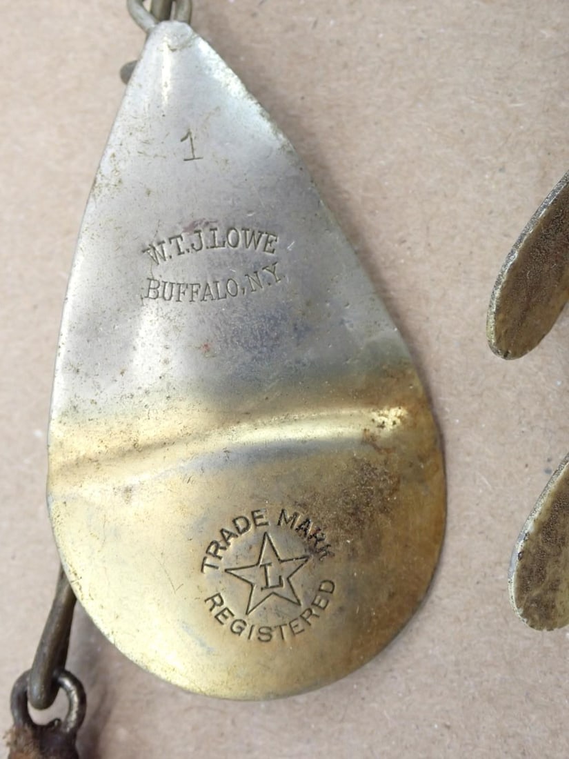 (6) Vintage Silver Spoon Fishing Lures - 5