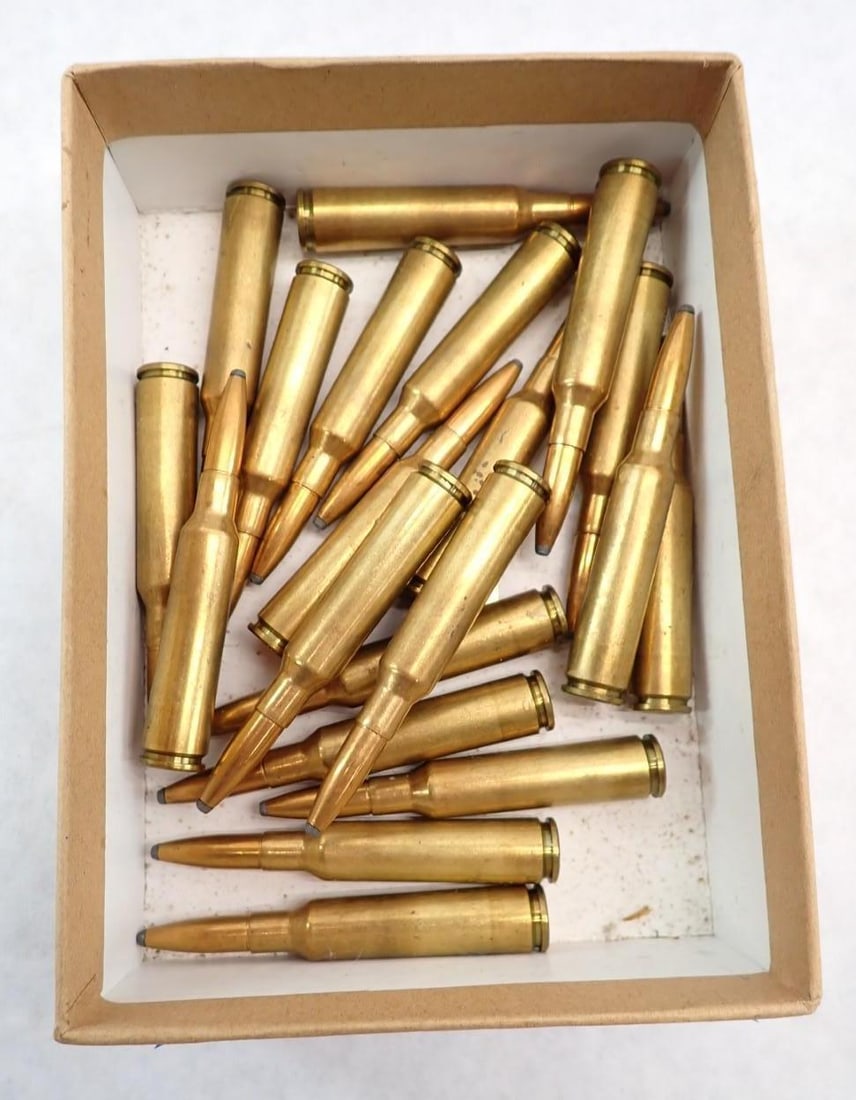 (20) 6.5x55 Cartridges: (20) 6.5x55 Cartridges
