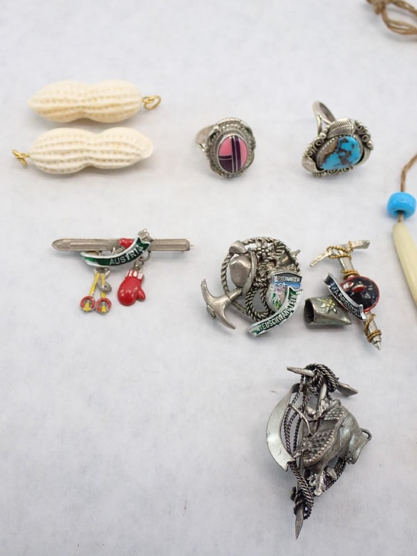 Native American, Military & Continental Pins - 8