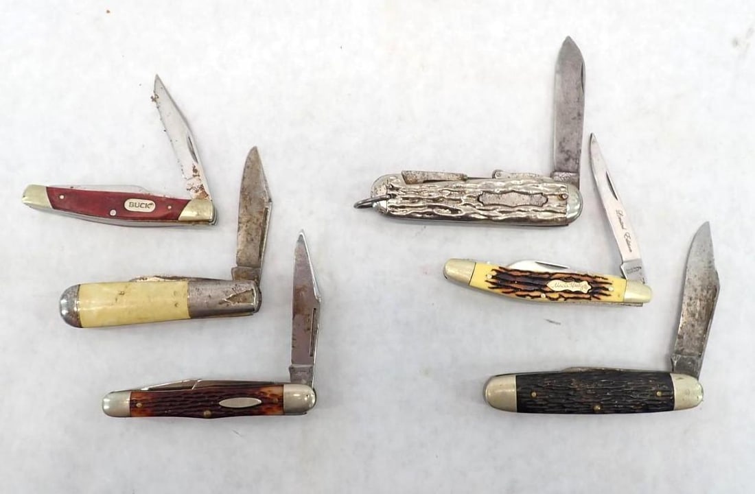 (6) Vintage Folding Knives (1 of 18)