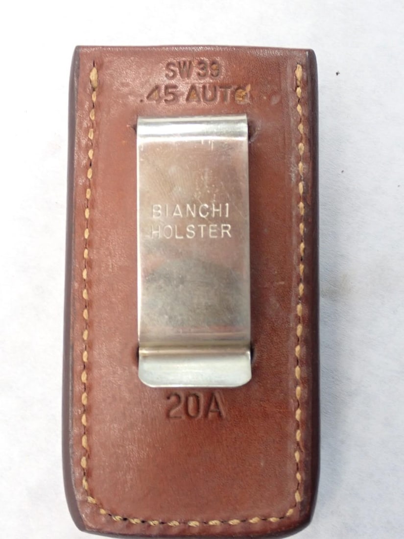Colt .45 Auto Magazine & Bianchi SW39 Magazine Holster - 13