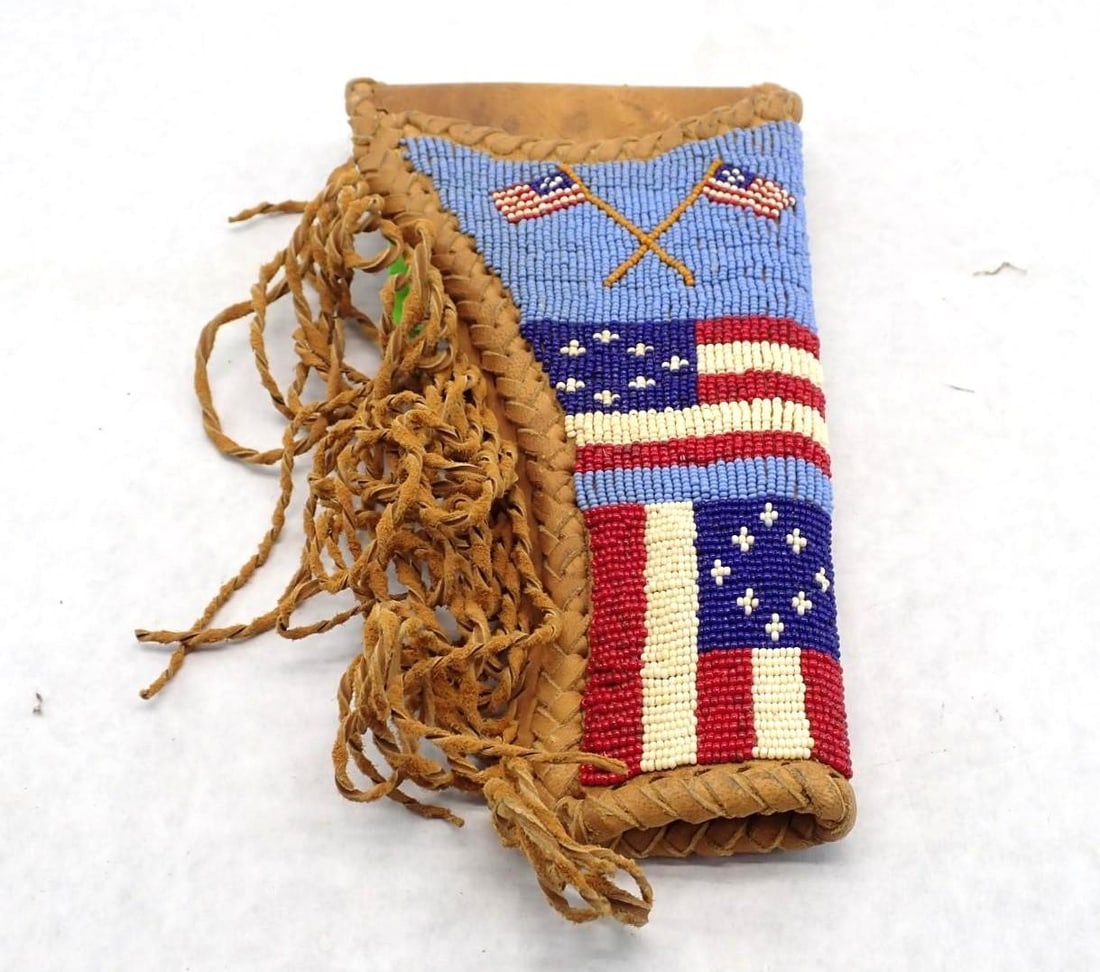 Beaded Hand Gun Holster - 5