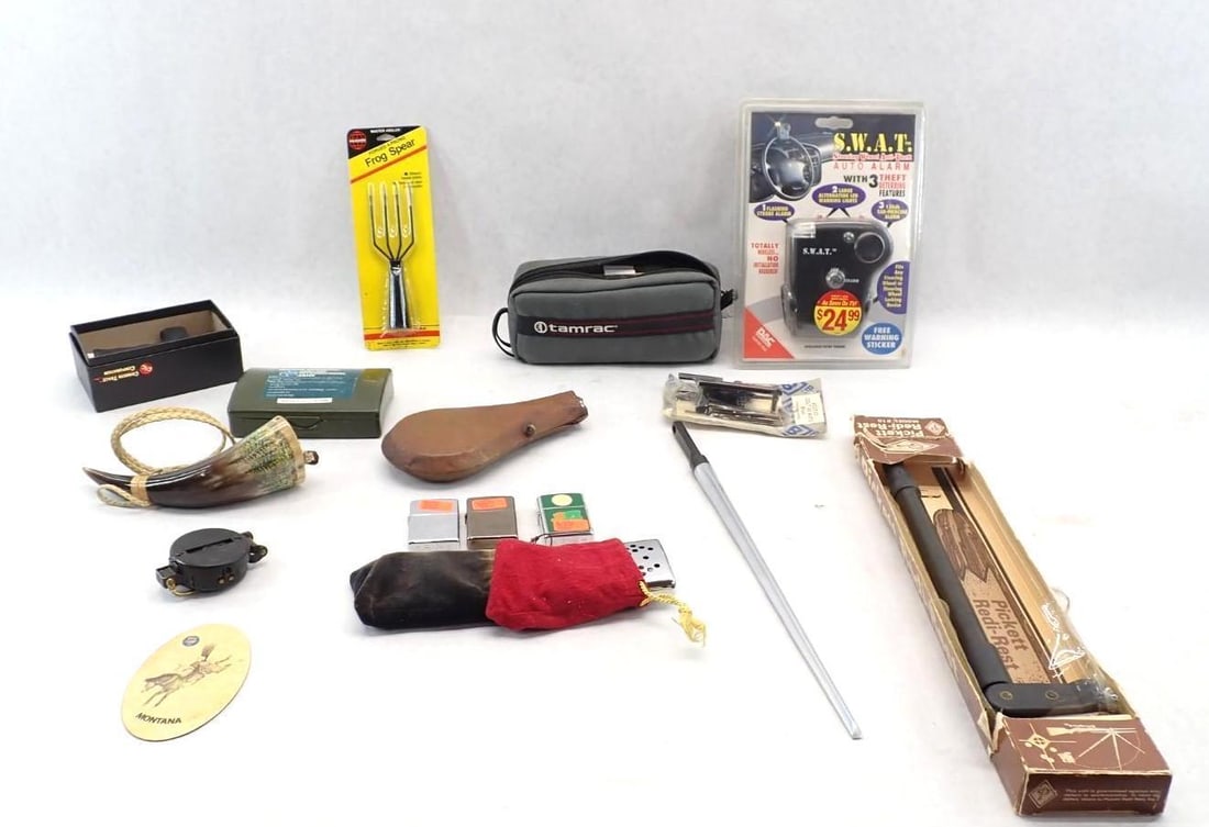 Shooters Lot: Incl. Redi-Rest, Gun locks, Scope Mounts & Parts, Etc