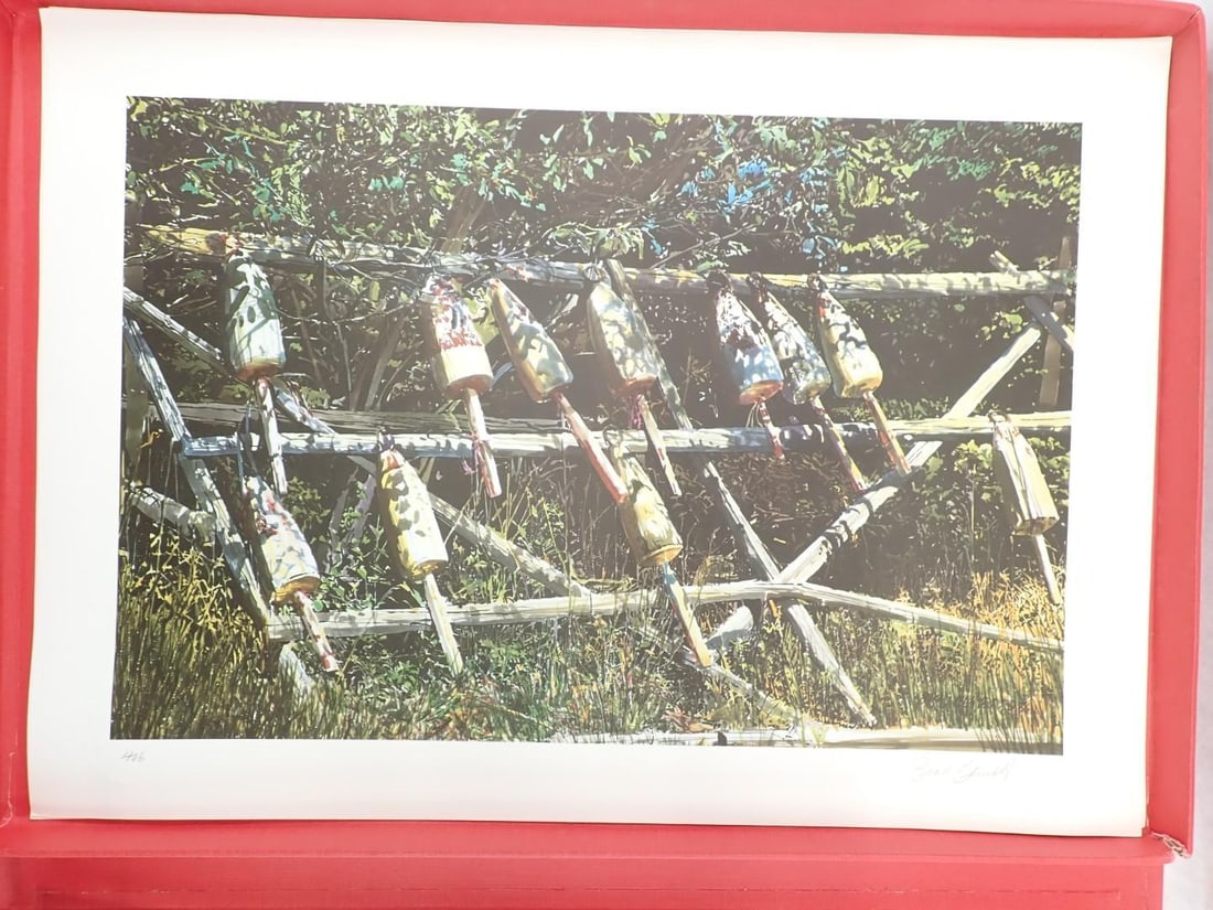Brad Bennett Signed & Numbered "406" Collection of Lithographs - 7