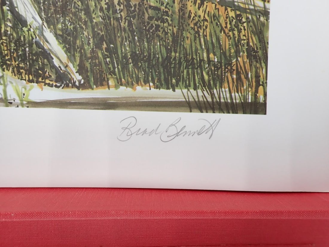 Brad Bennett Signed & Numbered "406" Collection of Lithographs - 8