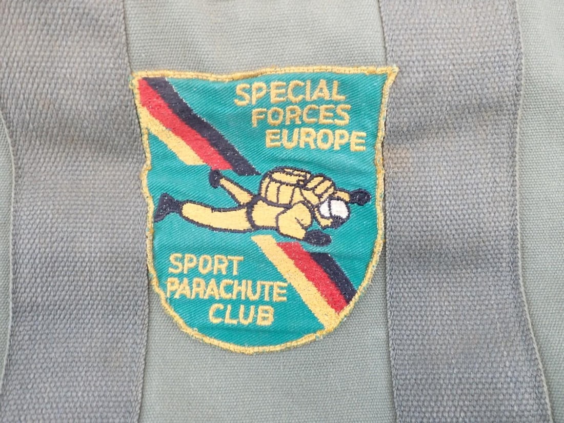 Vintage Kit Bag Flyers Duffle Bag "Special Forces Europe" - 2