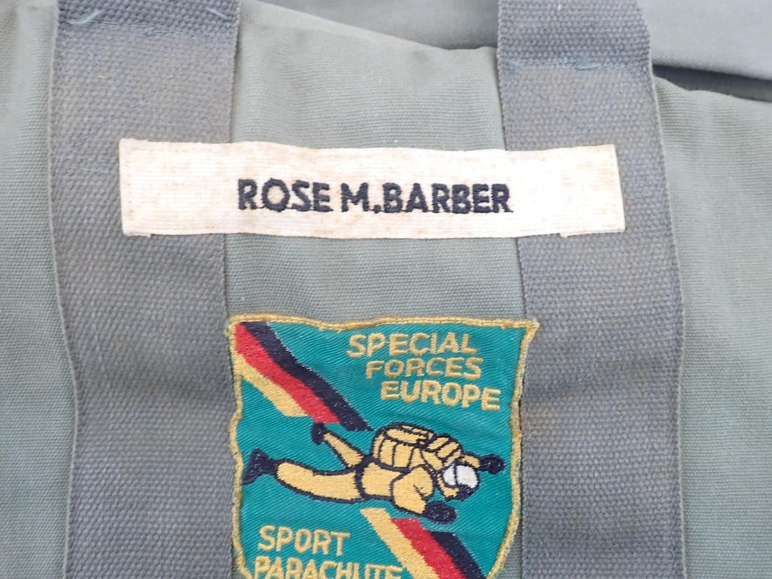 Vintage Kit Bag Flyers Duffle Bag "Special Forces Europe" - 3