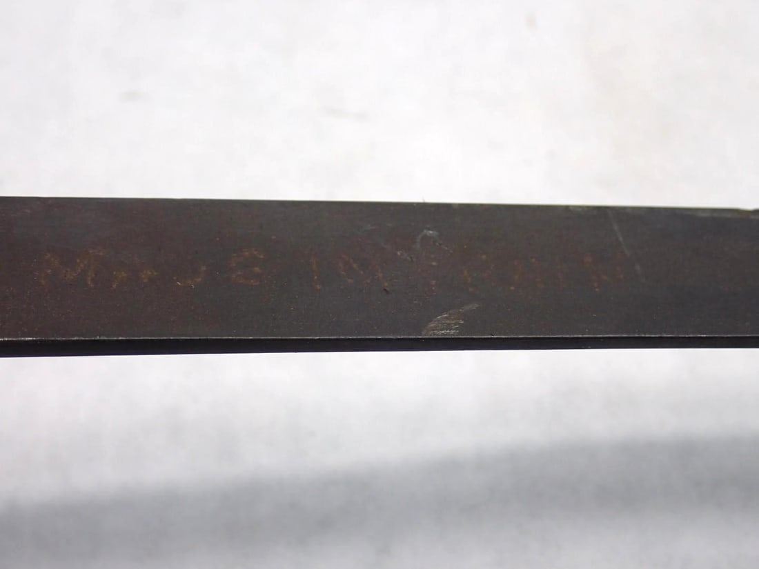 Antique Main Gauche European Sword Trefoil Blade - 9