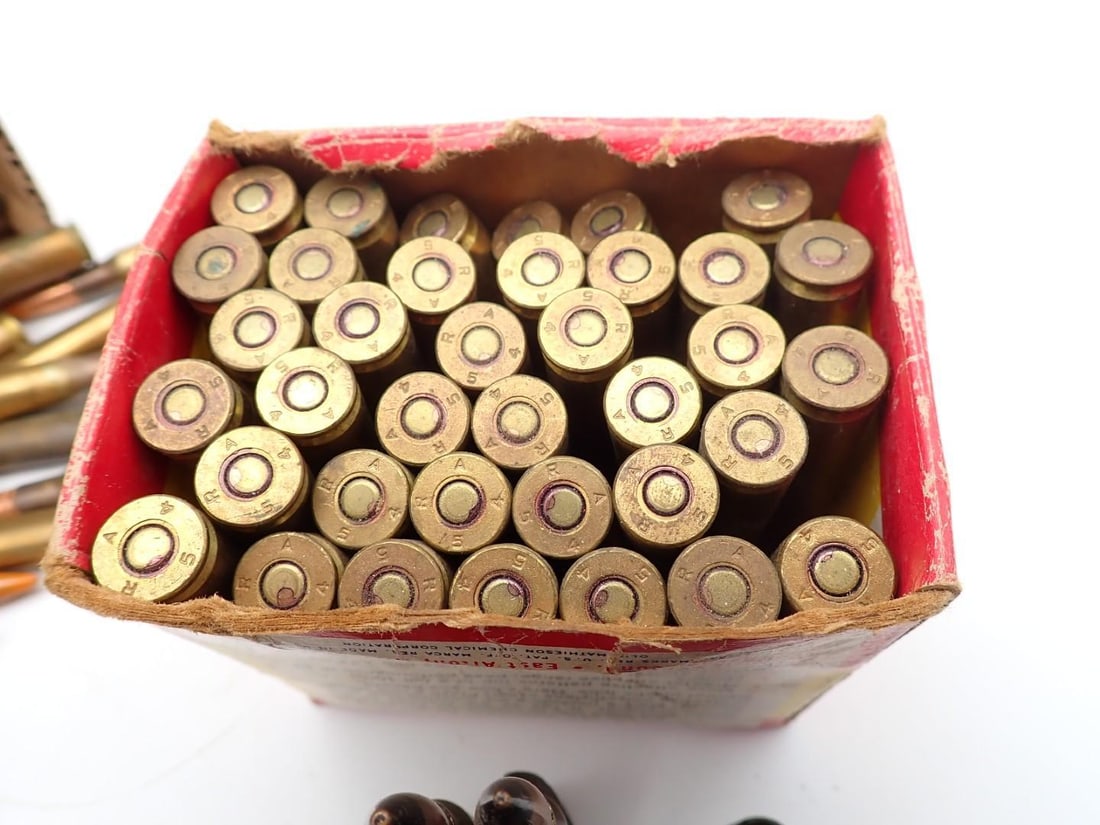 (213+/-) .30-06 Cartridges & (16+/-) Brass - 5
