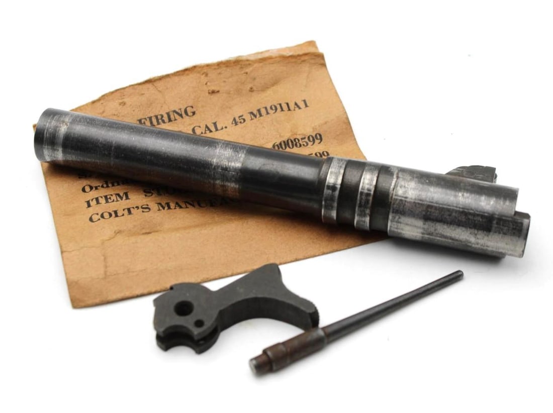 Colt .45 M1911 Fire Pin, Hammer & Barrel - 2
