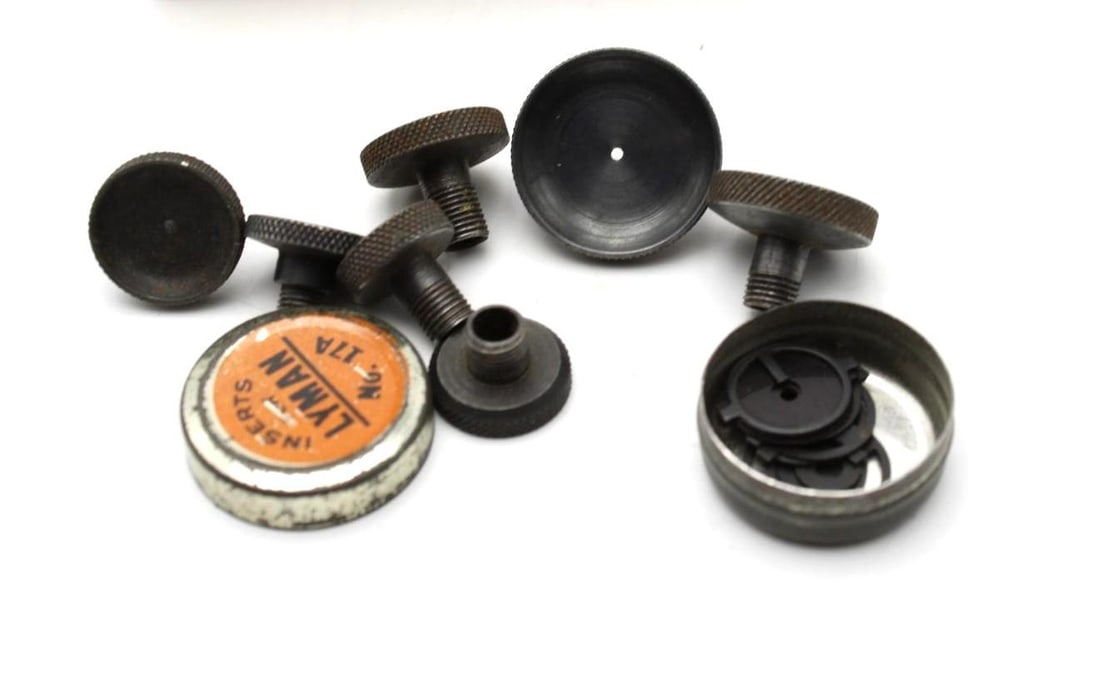 (7) Peep Sight Apertures & (8) Lyman Sight Inserts - 4