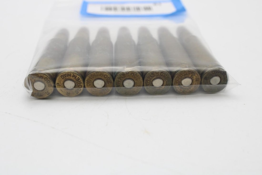 (7) .350 Rem. Mag Cartridges - 3