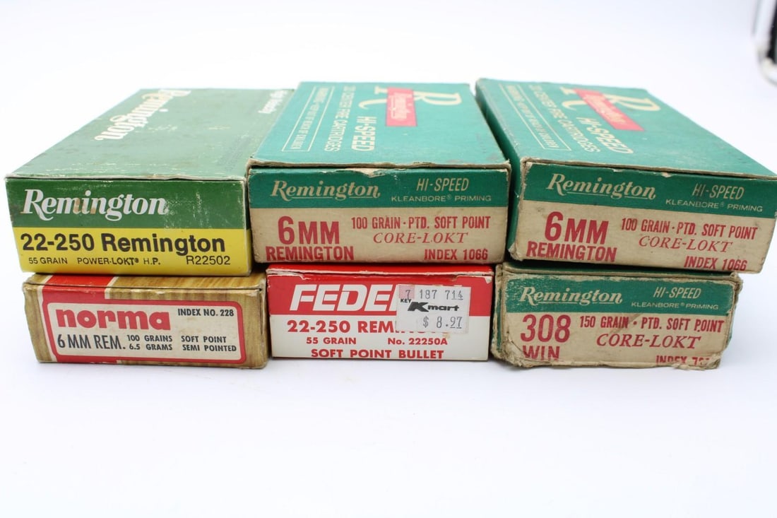 (40) 6mm Brass w/ (6) Boxes - 3