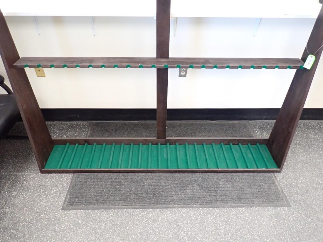 23-Place Wood Rifle Rack - 3