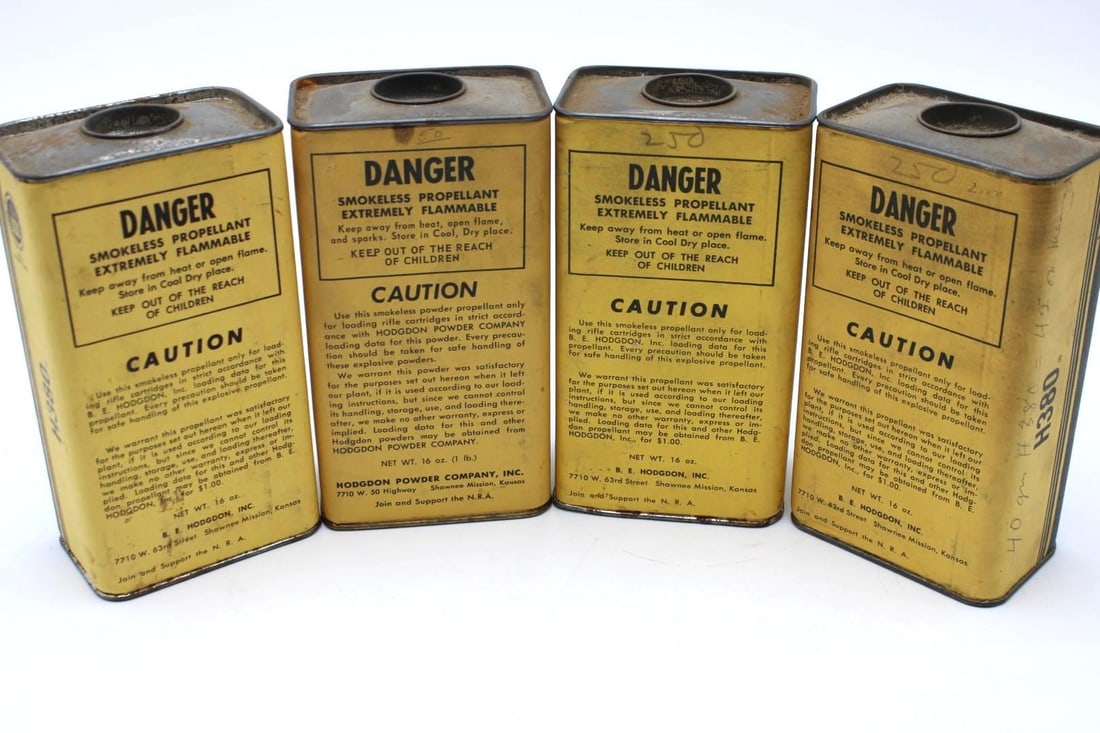 3+/- lbs of Hodgdon Rifle Powder - 3