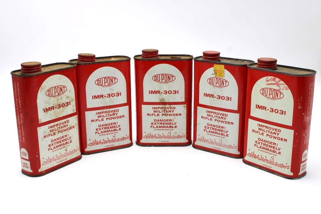5+/- lbs of Dupont Rifle Powder: IMR-3031