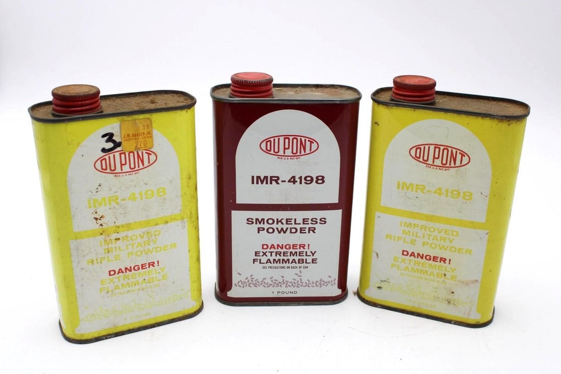 3+/- lbs of Dupont IMR-4198 Smokeless Powder: 3+/- lbs of Dupont IMR-4198 Smokeless Powder