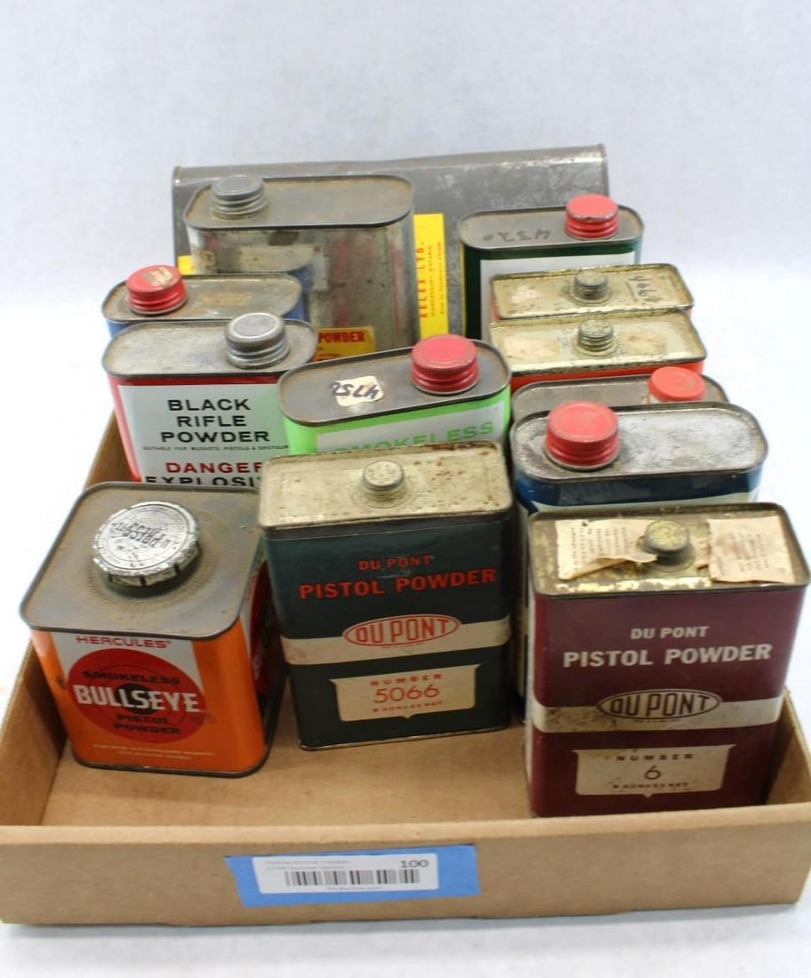 (13) Collectable Powder Tins - 2
