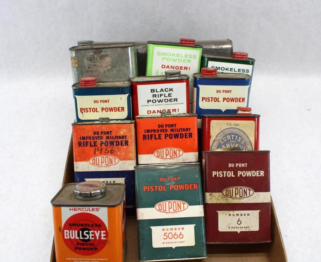 (13) Collectable Powder Tins - 3