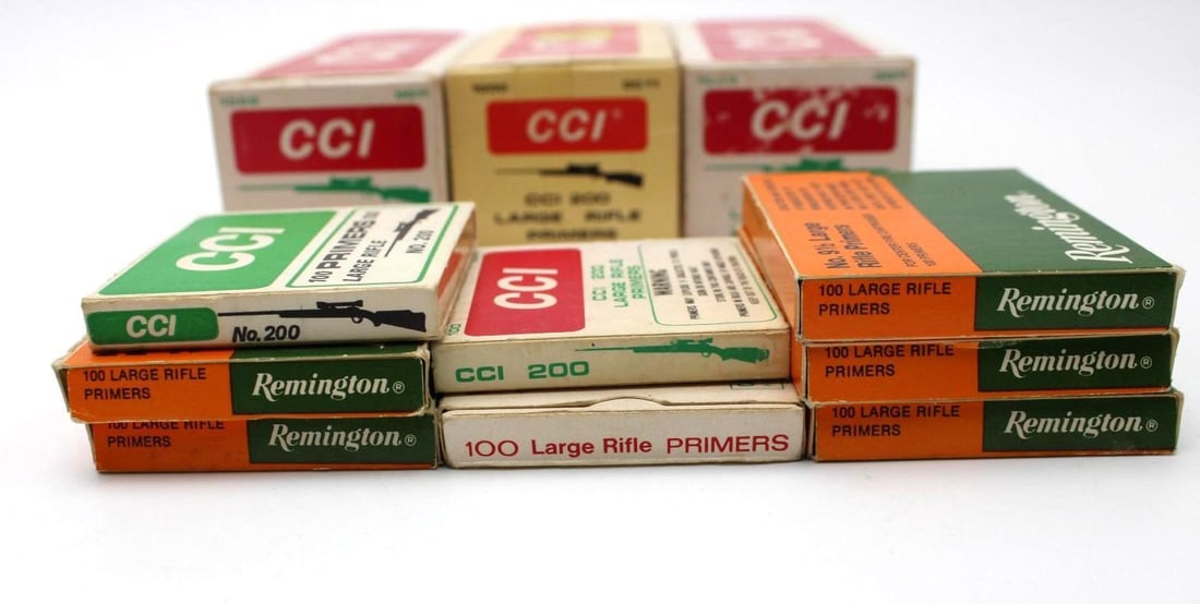 (3000+/-) Large Rifle Primers - 4
