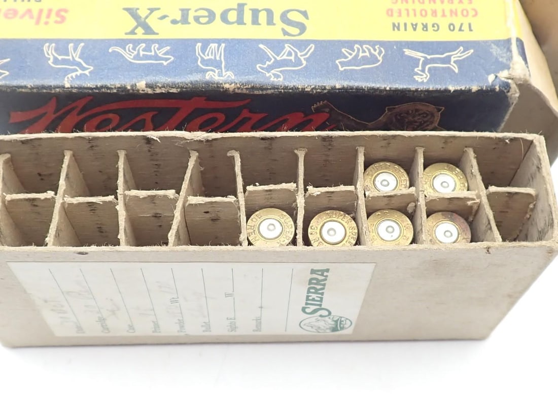 Vintage Western .30 Remington Auto Cartridge Box - 5