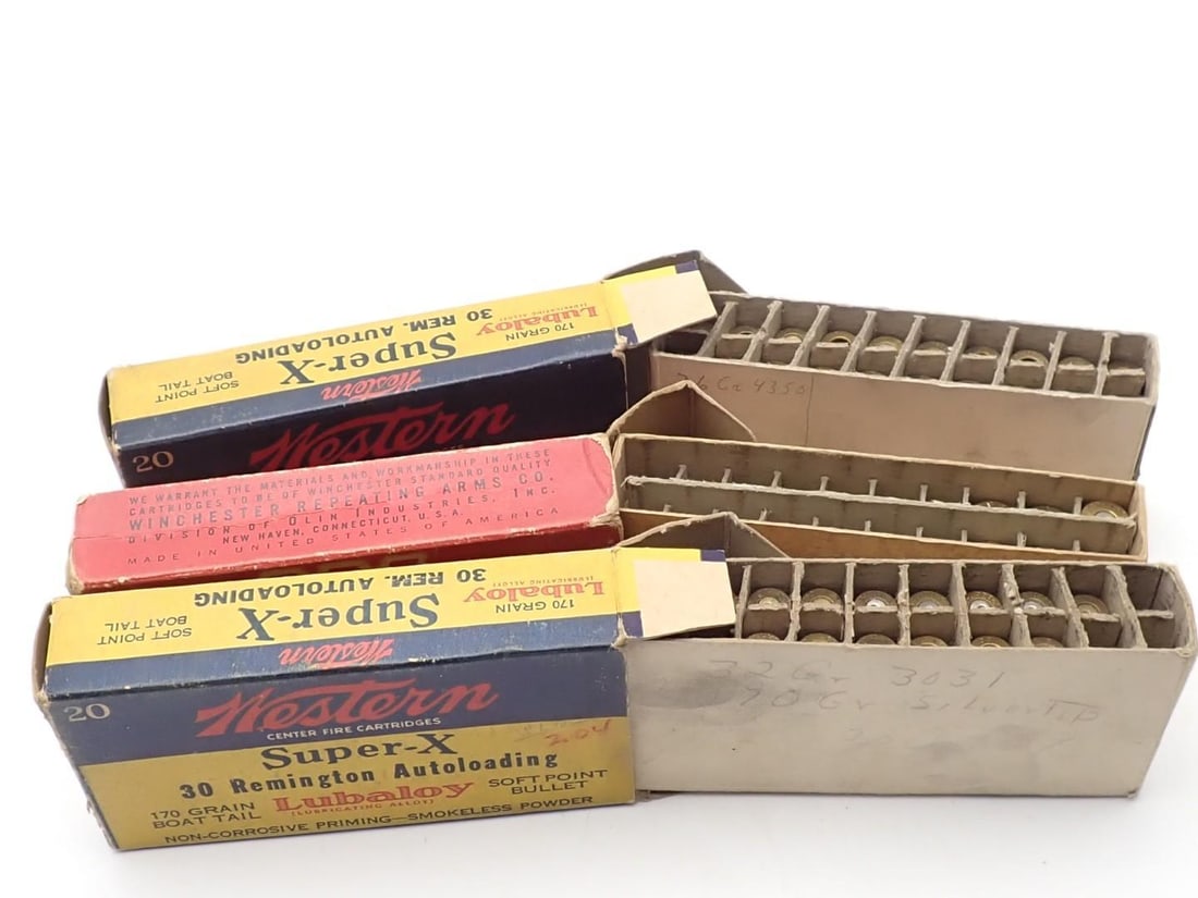 (3) Vintage Cartridge Boxes - 6