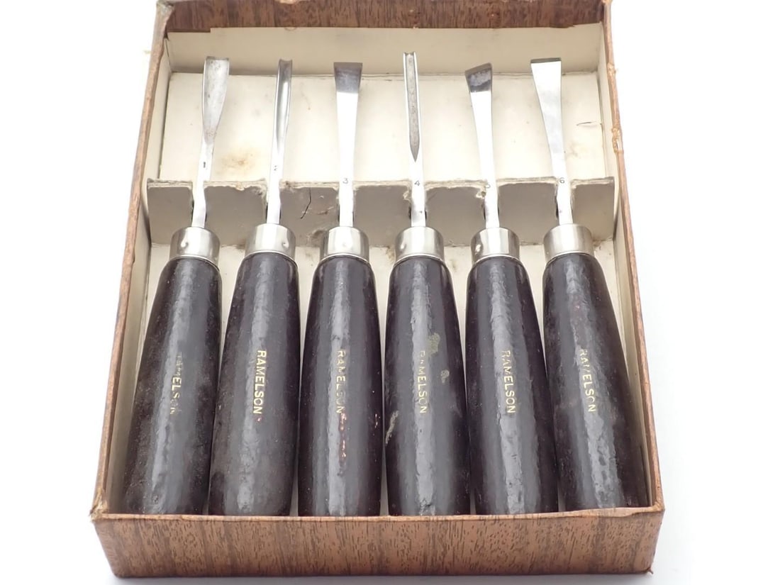 (6 Pc.) Ramelson Wood Carving Chisel Set - 2